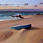 Blue Skiff