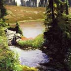 Streamlet, Mt. Baker Wilderness